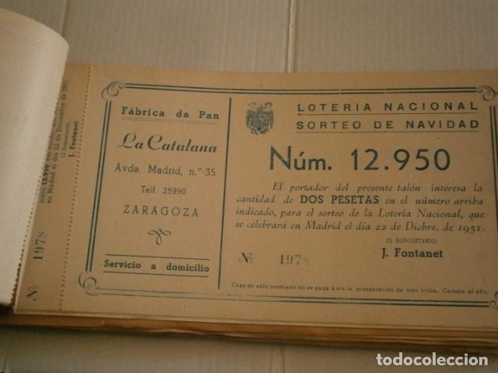Lotaria Nacional: LOTERIA NACIONAL A&Ntilde;OS 40/50, SORTEO DE NAVIDAD ZARAGOZA. (UNICA EN TC)