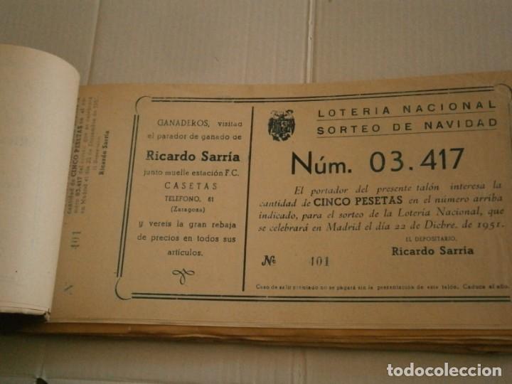 Lotaria Nacional: LOTERIA NACIONAL A&Ntilde;OS 40/50, SORTEO DE NAVIDAD ZARAGOZA. (UNICA EN TC)
