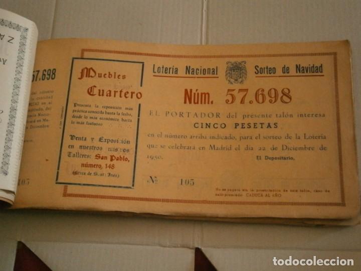 National Spanish Lottery: LOTERIA NACIONAL A&Ntilde;OS 40/50, SORTEO DE NAVIDAD MUEBLES CARTEROS. (UNICA EN TC)