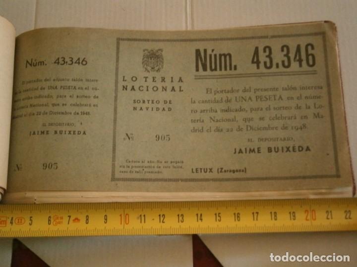 Nationale spanische Lotterie: LOTERIA NACIONAL A&Ntilde;OS 40/50, SORTEO DE NAVIDAD ZARAGOZA. (UNICA EN TC)