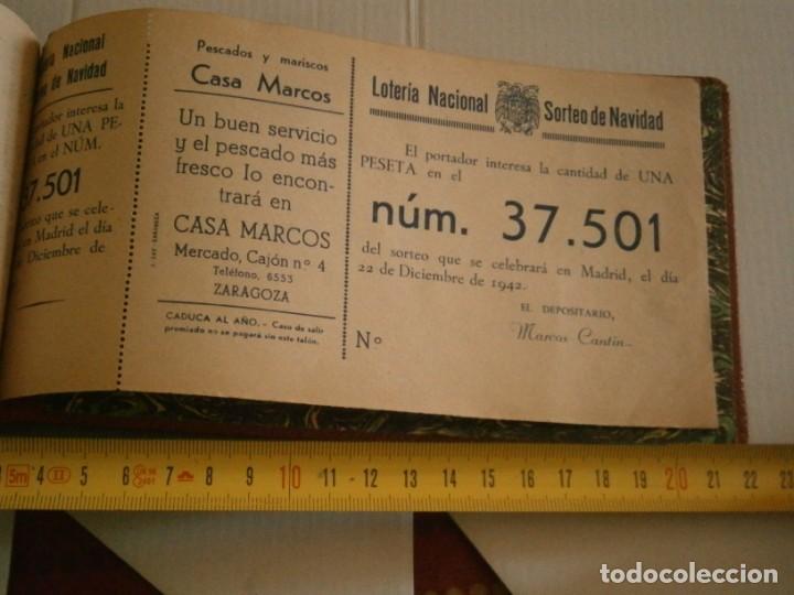 Nationale spanische Lotterie: LOTERIA NACIONAL A&Ntilde;OS 40/50, SORTEO DE NAVIDAD ZARAGOZA. (UNICA EN TC)