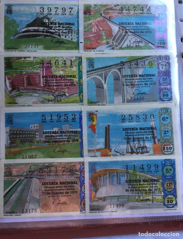 National Spanish Lottery: Loter&iacute;a Nacional 1973 37 Construcciones del Franquismo