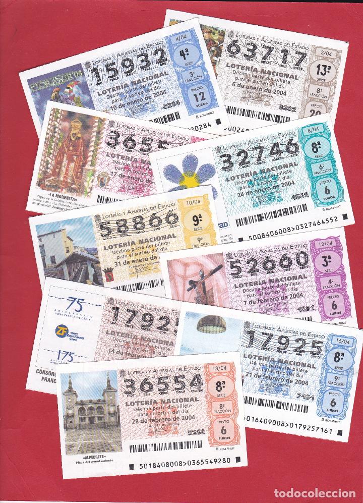 Loter&iacute;a Nacional: LOTERIA A&Ntilde;O COMPLETO 2004 SABADOS 51 DECIMOS
