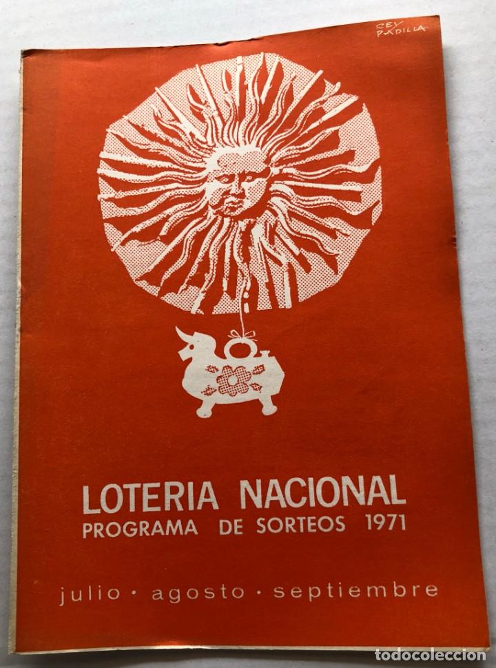 Nationale spanische Lotterie: CTL1_2 CATALOGO TRIMESTRAL DE SORTEOS DE LOTERIA NACIONAL
