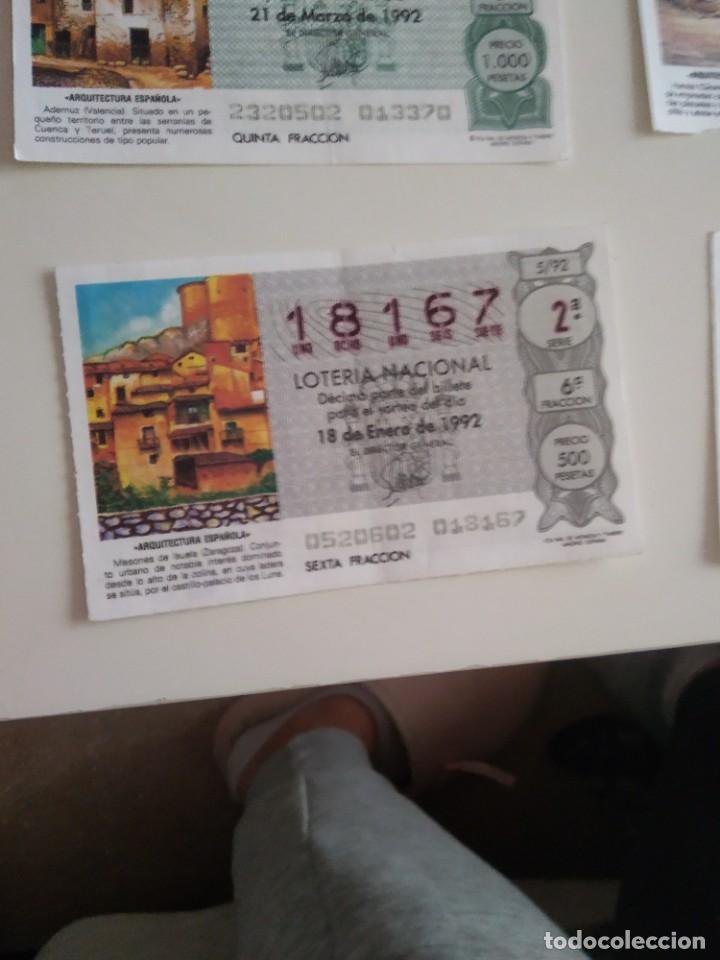 Lotaria Nacional: C-MARIA LOTERIA NACIONAL ARQUITECTURA ESPA&Ntilde;OLA 18 DE ENERO DE 1992