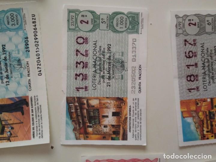 Lotaria Nacional: C-MARIA LOTERIA NACIONAL ARQUITECTURA ESPA&Ntilde;OLA 21 DE MARZO DE 1992