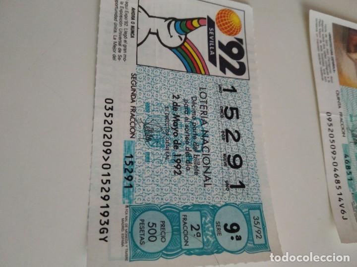 Lotaria Nacional: C-MARIA CUPON LOTERIA NACIONAL AHORA O NUNCA 2 DE MAYO DE 1992