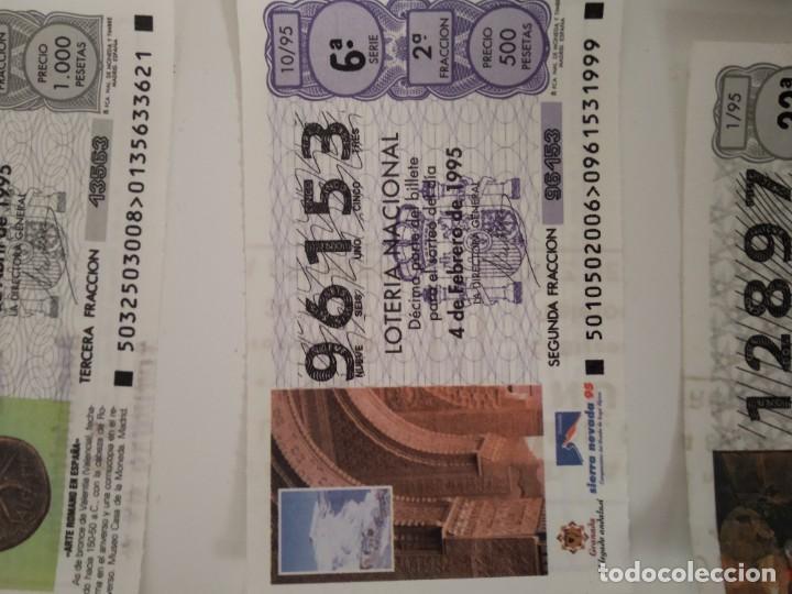 Nationale spanische Lotterie: C-T290T CUPON LOTERIA NACIONAL GRANADA SIERRA NEVADA 95 4 DE FEBRERO DE 1995