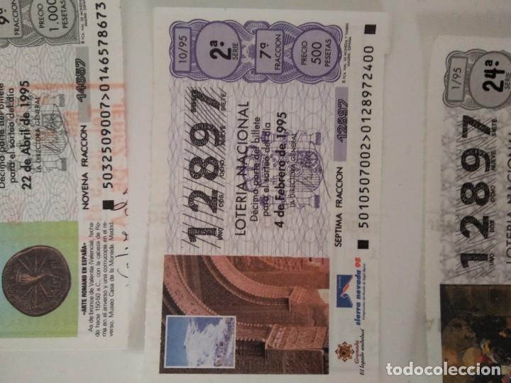 Nationale spanische Lotterie: C-T290T CUPON LOTERIA NACIONAL GRANADA SIERRA NEVADA 95 4 DE FEBRERO DE 1995