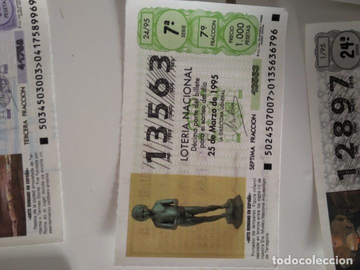 Nationale spanische Lotterie: C-T290T CUPON LOTERIA NACIONAL ARTE ROMANO EN ESPA&Ntilde;A 25 DE MARZO DE 1995