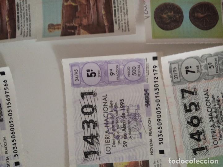 Nationale spanische Lotterie: C-T290T CUPON LOTERIA NACIONAL ARTE ROMANO EN ESPA&Ntilde;A 29 DE ABRIL DE 1995