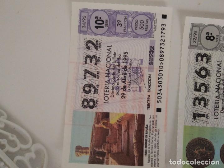 Nationale spanische Lotterie: C-T290T CUPON LOTERIA NACIONAL ARTE ROMANO EN ESPA&Ntilde;A 29 DE ABRIL DE 1995