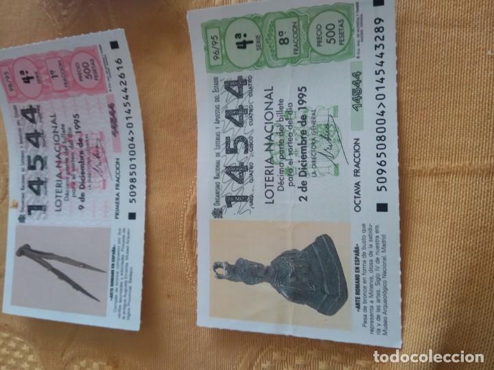 Nationale spanische Lotterie: C-T290T CUPON LOTERIA NACIONAL ARTE ROMANO EN ESPA&Ntilde;A 2 DE DICIEMBRE DE 1995