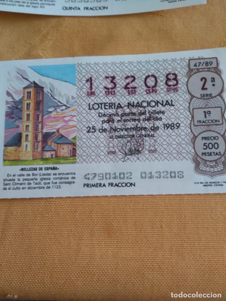 Nationale spanische Lotterie: C-KIO CUPON LOTERIA NACIONAL BELLEZA DE ESPA&Ntilde;A 25 DE FEBRERO DE 1989