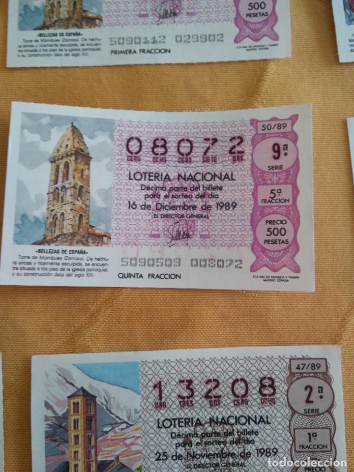 Nationale spanische Lotterie: C-KIO CUPON LOTERIA NACIONAL BELLEZA DE ESPA&Ntilde;A 16 DE DICIEMBRE DE 1989