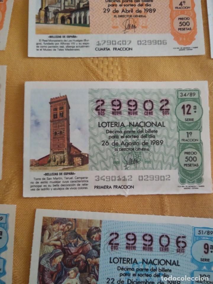 Lotteria Nationale Spagnola: C-KIO CUPON LOTERIA NACIONAL BELLEZA DE ESPA&Ntilde;A 26 DE AGOSTO DE 1989