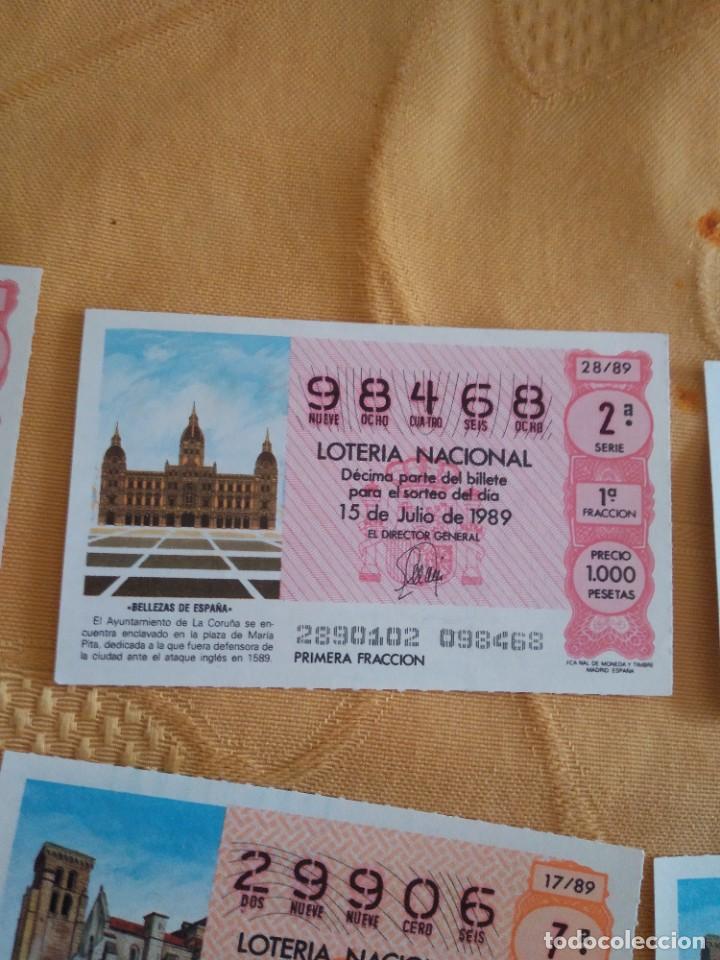 Lotaria Nacional: C-KIO CUPON LOTERIA NACIONAL BELLEZA DE ESPA&Ntilde;A 15 DE JULIO DE 19898