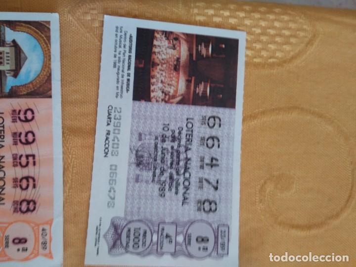 Nationale spanische Lotterie: C-KIO CUPON LOTERIA NACIONAL AUDITORIO NACIONAL DE MUSICA 10 DE JUNIO DE 1998