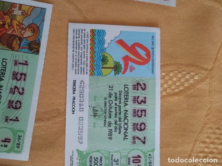 Nationale spanische Lotterie: C-KIO CUPON LOTERIA NACIONAL 1492-1992 QUINTO CENTENARIO 21 DE OCTUBRE DE 1998