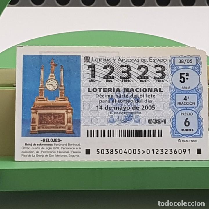 Loterie Nationale: LOTER&Iacute;A NACIONAL, SORTEO 38/05, 14 MAYO 2005, RELOJ SOBREMESA, FERDINAND BERTHOUD, N&ordm; 12323