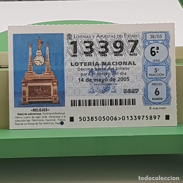 Loterie Nationale: LOTER&Iacute;A NACIONAL, SORTEO 38/05, 14 MAYO 2005, RELOJ SOBREMESA, FERDINAND BERTHOUD, N&ordm; 13397