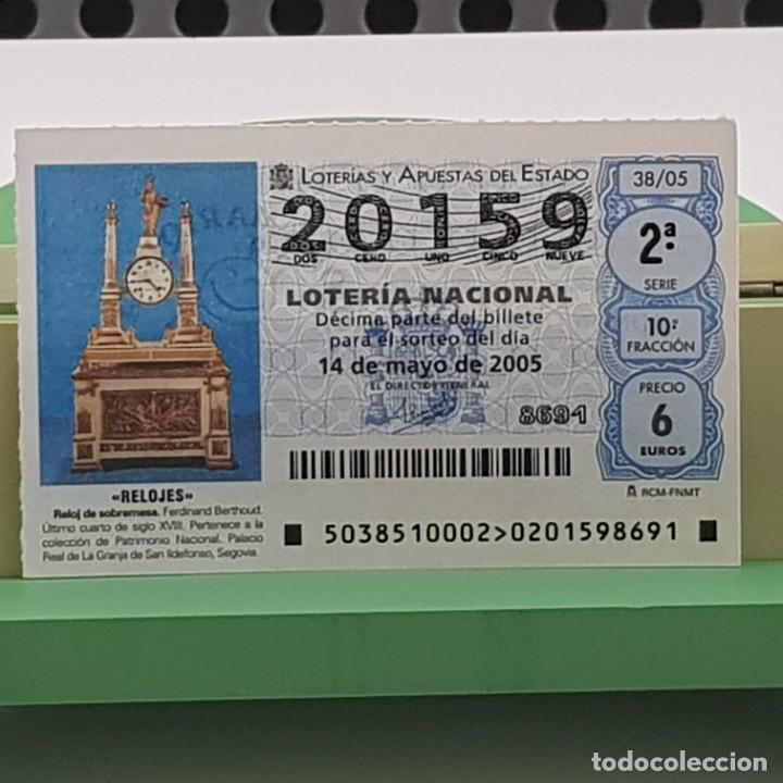 Loterie Nationale: LOTER&Iacute;A NACIONAL, SORTEO 38/05, 14 MAYO 2005, RELOJ SOBREMESA, FERDINAND BERTHOUD, N&ordm; 20159