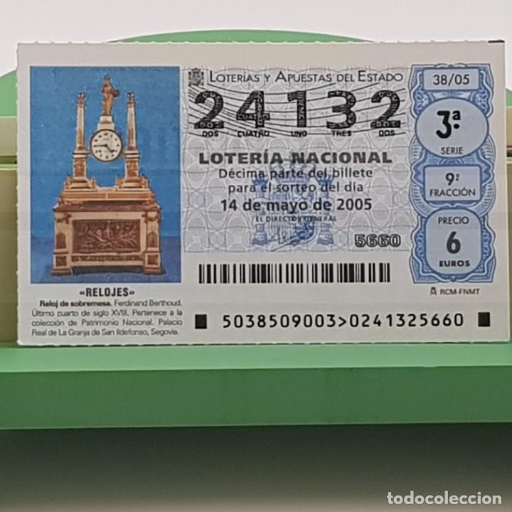 Loterie Nationale: LOTER&Iacute;A NACIONAL, SORTEO 38/05, 14 MAYO 2005, RELOJ SOBREMESA, FERDINAND BERTHOUD, N&ordm; 24132