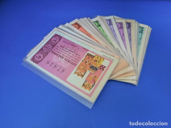 Loter&iacute;a nacional: Loteria 1966 coleccion completa