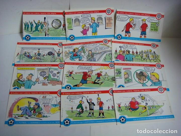 Loter&iacute;a Nacional: POSTALES DE LA LOTERIA NACIONAL COLECCION DE 12 POSTALES LETRA ( Q ) -(&)