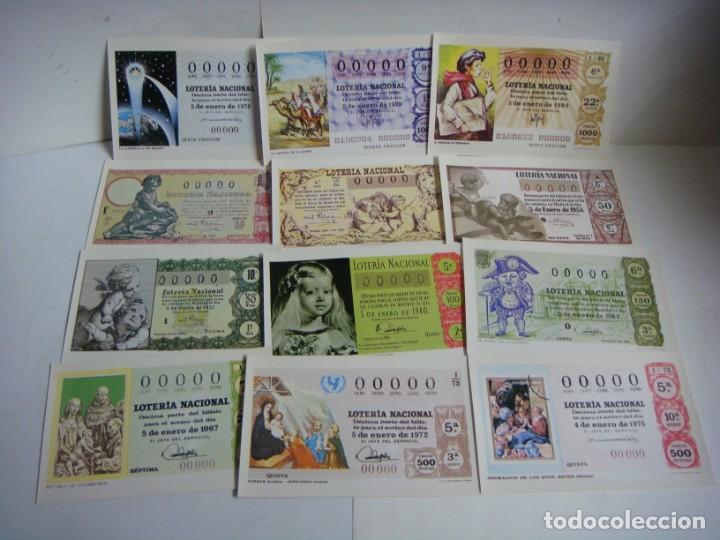 Loter&iacute;a Nacional: POSTALES DE LA LOTERIA NACIONAL COLECCION DE 12 POSTALES LETRA ( O) -(&)