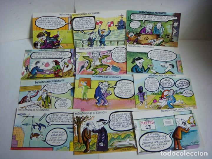 Loter&iacute;a Nacional: POSTALES DE LA LOTERIA NACIONAL COLECCION DE 12 POSTALES LETRA ( P ) -(&)