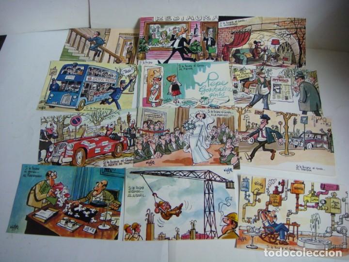 Loter&iacute;a Nacional: POSTALES DE LA LOTERIA NACIONAL COLECCION DE 12 POSTALES LETRA ( E ) -(&)