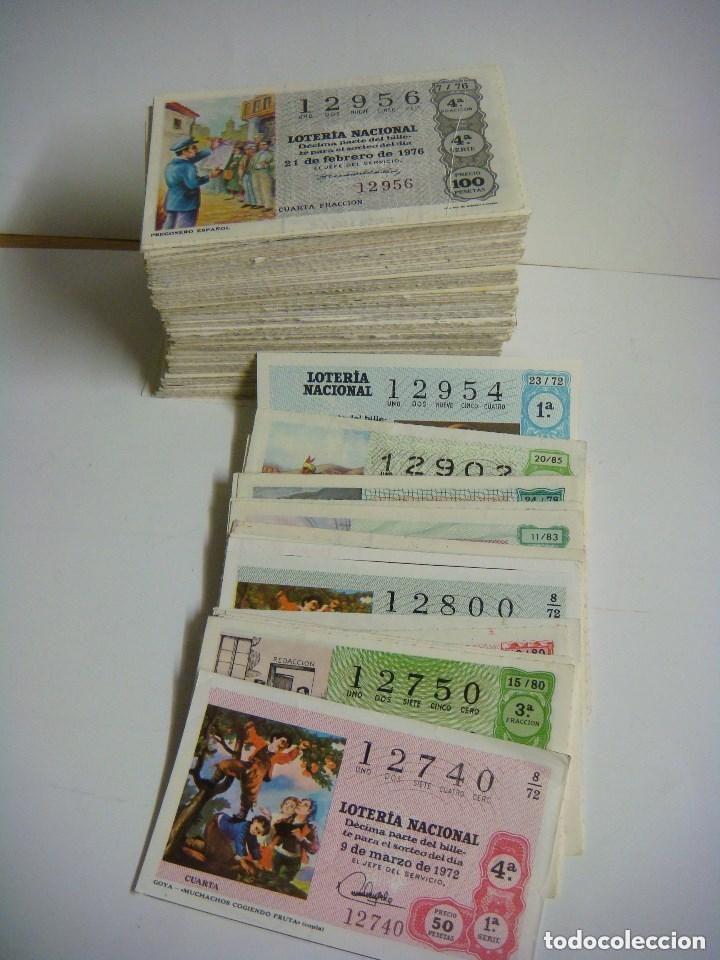Loter&iacute;a Nacional: DECIMOS LOTERIA NACIONAL NUMEROS CORRELATIVOS LOTE DE 500 DECIMOS N&ordm; 4(#)