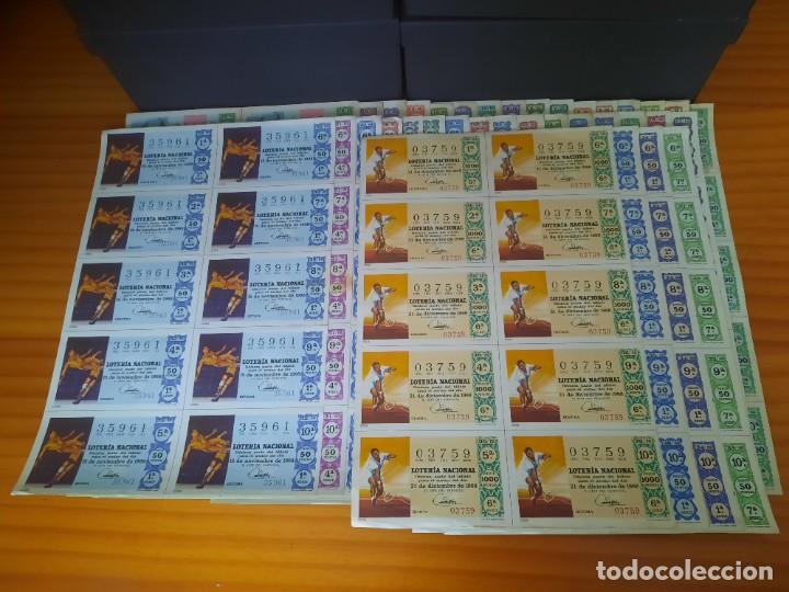Loter&iacute;a nacional: Loteria 1968 coleccion completa