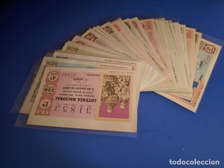 Loter&iacute;a nacional: Loteria 1967 a&ntilde;o completo