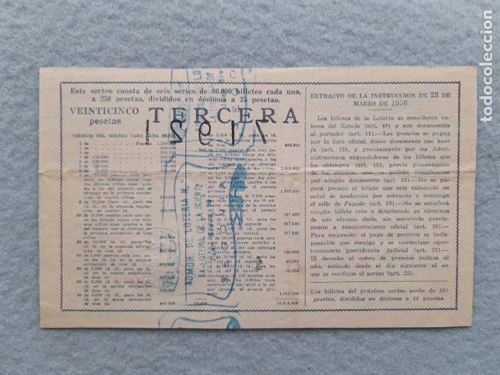 Loter&iacute;a nacional: D&eacute;cimo. Sorteo n&ordm;: 11 de 1963. - Foto 2