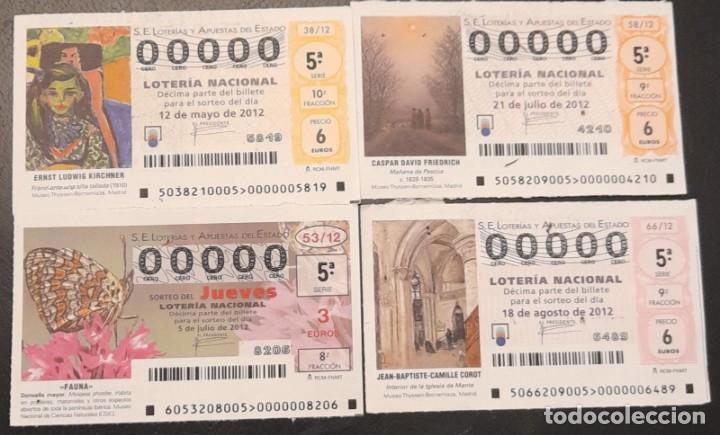 Loter&iacute;a Nacional: LOTE DE 4 D&Eacute;CIMOS DE LOTER&Iacute;A NACIONAL DEL N&ordm; 00000, DE 2012, ADMINISTRACI&Oacute;N DE C&Aacute;DIZ