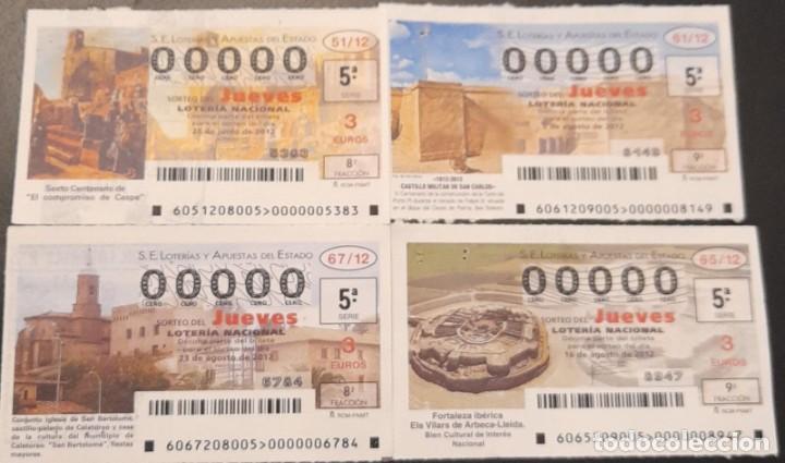 Loter&iacute;a nacional: LOTE DE 4 D&Eacute;CIMOS DE LOTER&Iacute;A NACIONAL DEL N&ordm; 00000, DE 2012, ADMINISTRACI&Oacute;N DE C&Aacute;DIZ