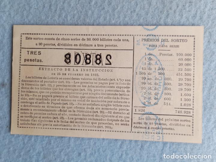 Loter&iacute;a nacional: D&eacute;cimo. Sorteo n&ordm; 25 de 1922. - Foto 2