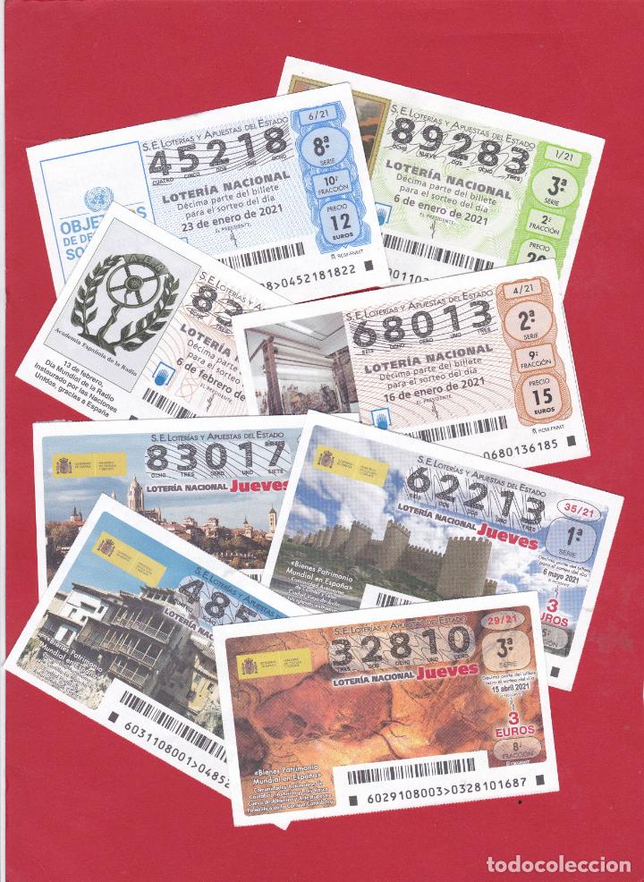 Loter&iacute;a Nacional: LOTERIA A&Ntilde;O COMPLETO 2021 SABADOS Y JUEVES 102 DECIMOS