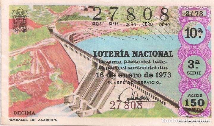 Lotaria Nacional: LOTER&Iacute;A NACIONAL 27808 16 ENERO 1973 SORTEO 2/73