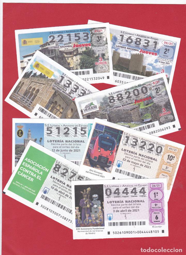 Loter&iacute;a Nacional: LOTERIA A&Ntilde;O COMPLETO 2021 SABADOS Y JUEVES 102 DECIMOS