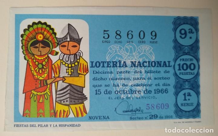 Loterie Nationale: Loter&iacute;a Nacional, a&ntilde;o 1966, sorteo 29