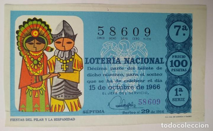 Loterie Nationale: Loter&iacute;a Nacional, a&ntilde;o 1966, sorteo 29