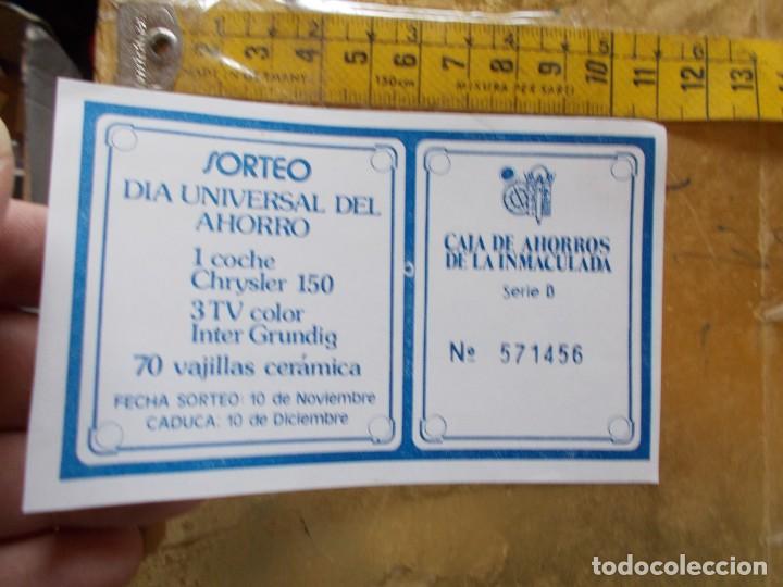 Lotteria Nationale Spagnola: SORTEO CAJA DE AHORROS DE LA INMACULADA A&Ntilde;OS 60 70