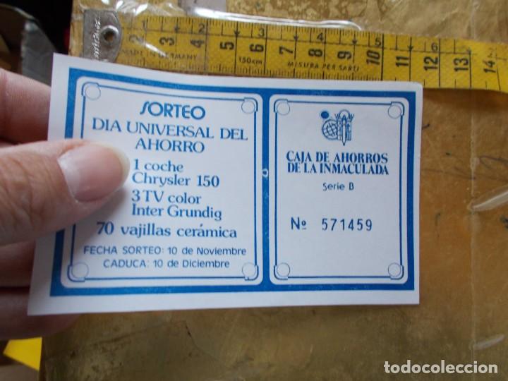 National Spanish Lottery: SORTEO CAJA DE AHORROS DE LA INMACULADA A&Ntilde;OS 60 70