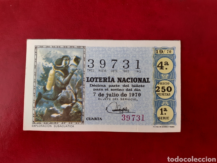 Loterie Nationale: Loter&iacute;a Nacional 1970 sorteo 19