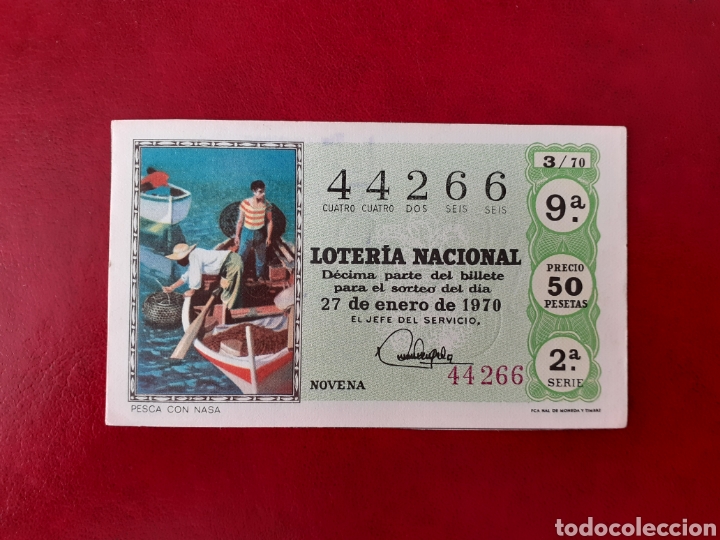 Loterie Nationale: Loter&iacute;a Nacional 1970 sorteo 3