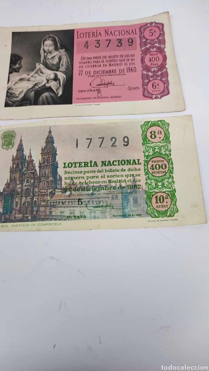 Nationale spanische Lotterie: Dos d&eacute;cimos de loteria