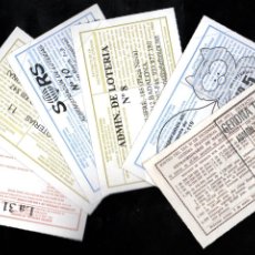 Lotería Nacional: LOTERÍA NACIONAL - ADMINISTRACIONES NÚMS. 2, 5, 8, 10, 11 Y 31 DE BADALONA (BARCELONA) -. Lote 340988048
